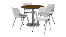 Cafeteria Tables KFI Seating Cafeteria Table with 4 Chairs
