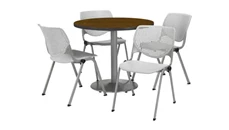 Cafeteria Tables KFI Seating Cafeteria Table with 4 Chairs