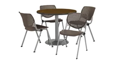 Cafeteria Tables KFI Seating Cafeteria Table with 4 Chairs