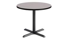 Cafeteria Tables KFI Seating 36in Round Pedestal Table