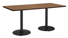 Conference Tables KFI Seating 8ft W x 42in D x 36in H  Conference Table, Round Base
