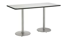 Conference Tables KFI Seating 8ft W x 36in H x 42in D Conference Table, Round Base