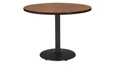 Cafeteria Tables KFI Seating 36in H x 42in Diameter Breakroom Table, Round Base