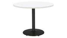 Cafeteria Tables KFI Seating 36in H x 42in Diameter Breakroom Table, Round Base