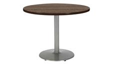 Cafeteria Tables KFI Seating 36in H x 42in Diameter Round Breakroom Table, Round Base