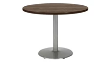 Cafeteria Tables KFI Seating 36in H x 42in Diameter Round Breakroom Table, Round Base