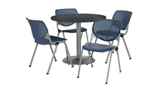 Cafeteria Tables KFI Seating Cafeteria Table with 4 Chairs