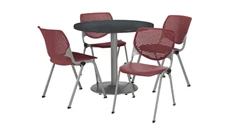 Cafeteria Tables KFI Seating Cafeteria Table with 4 Chairs