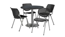 Cafeteria Tables KFI Seating Cafeteria Table with 4 Chairs