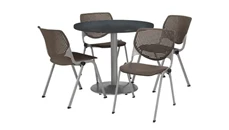 Cafeteria Tables KFI Seating Cafeteria Table with 4 Chairs