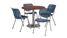 Cafeteria Tables KFI Seating Cafeteria Table with 4 Chairs