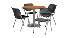 Cafeteria Tables KFI Seating Cafeteria Table with 4 Chairs