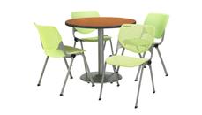 Cafeteria Tables KFI Seating Cafeteria Table with 4 Chairs