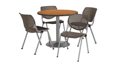 Cafeteria Tables KFI Seating Cafeteria Table with 4 Chairs