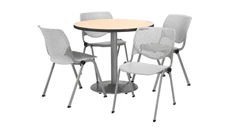 Cafeteria Tables KFI Seating Cafeteria Table with 4 Chairs