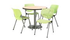 Cafeteria Tables KFI Seating Cafeteria Table with 4 Chairs