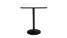 Cafeteria Tables KFI Seating 42in H x 42in Square Table, Bistro Height