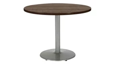 Cafeteria Tables KFI Seating 36in H x 48in Diameter Round Breakroom Table, Round Base