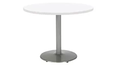 Cafeteria Tables KFI Seating 36in H x 48in Diameter Round Breakroom Table, Round Base