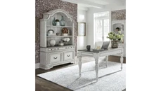 Office Suites WFB Designs Desk, Credenza & Hutch Set