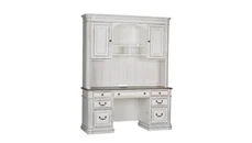 Wood Veneer Desks WFB Designs 66in W Credenza & Hutch