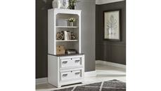 Lateral File Cabinets WFB Designs Lateral File Cabinet w/ Hutch