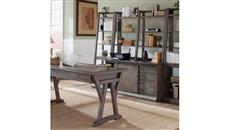 Office Suites WFB Designs Desk, Credenza with Hutch and 2 Bookcases