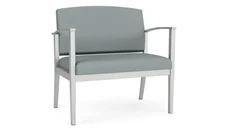 Lobby & Guest Chairs - Metal Lesro Polyurethane Bariatric Chair