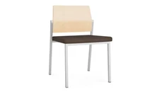 Lobby & Guest Chairs - Metal Lesro Polyurethane Armless Guest Chair