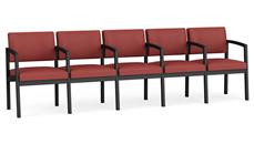 Sofas Lesro Polyurethane 5 Seat Sofa with Center Arms