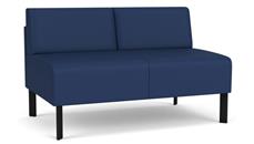 Loveseats Lesro Polyurethane Armless Loveseat