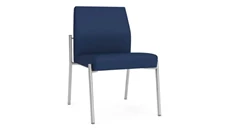 Lobby & Guest Chairs - Metal Lesro Polyurethane Armless Guest Chair