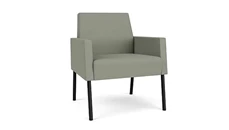 Lobby & Guest Chairs - Metal Lesro Open House Fabric Guest Chair