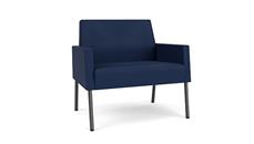 Lobby & Guest Chairs - Metal Lesro Polyurethane Bariatric Chair