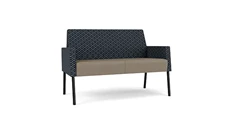 Loveseats Lesro Polyurethane & Fabric Loveseat