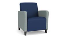 Club & Lounge Chairs Lesro Guest Chair, Upholstered Seat, Back and Arms