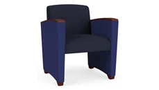 Club & Lounge Chairs Lesro Guest Chair, Upholstered Seat, Back and Arms