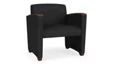Lobby & Guest Chairs - Wood Lesro Polyurethane Oversize Guest Chair