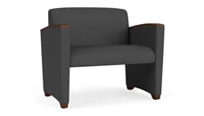 Lobby & Guest Chairs - Wood Lesro Polyurethane Bariatric Chair