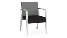 Lobby & Guest Chairs - Metal Lesro Guest Chair, Upholstered Seat, Upholstered Back