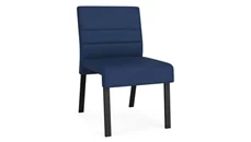 Lobby & Guest Chairs - Metal Lesro Polyurethane Armless Guest Chair