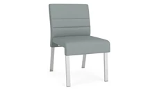 Lobby & Guest Chairs - Metal Lesro Polyurethane Armless Guest Chair