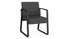 Lobby & Guest Chairs - Metal Lesro Polyurethane Guest Chair Sled Base