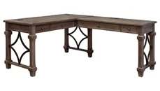 Wood Veneer Desks Martin Furniture 60in Open L-Shaped Desk