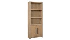 Standard Bookcases Martin Furniture Bookcase with Doors - Fully Assembled