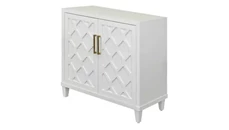 Low Storage Cabinets Martin Furniture Modern Wood 40in Console with Doors - Fully Assembled