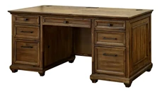 Wood Veneer Desks Martin Furniture Office Credenza Desk