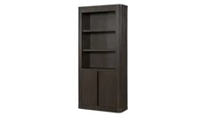 Standard Bookcases Martin Furniture Executive Bookcase With Doors - Fully Assembled