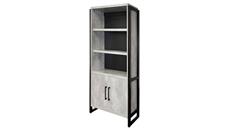 Standard Bookcases Martin Furniture 5 Shelf Bookcase with Doors