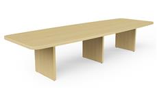 Conference Tables WFB Designs 12ft Boat Shaped Conference Table - 42in Wide